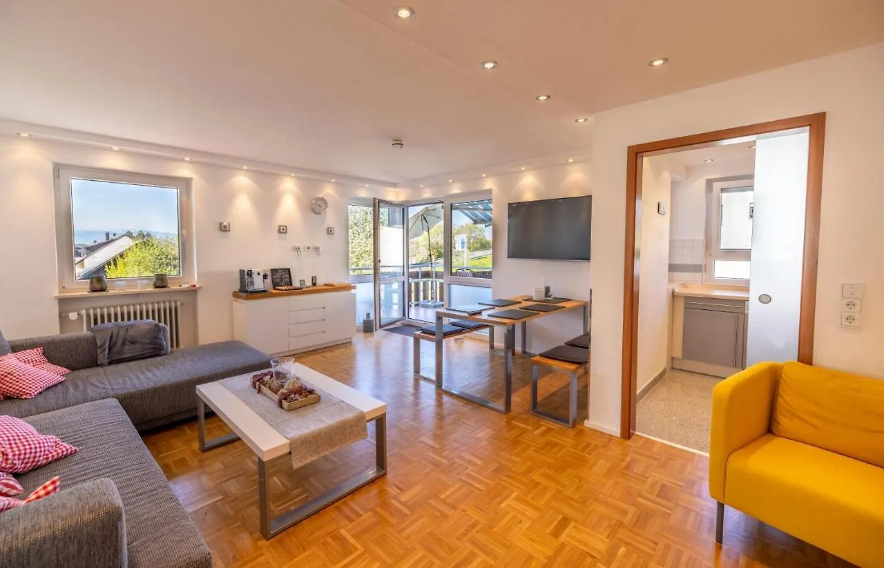 Apartment Ferienwohnung Seeblick Mit Blick Auf Die Alpen Wasserburg am Bodensee